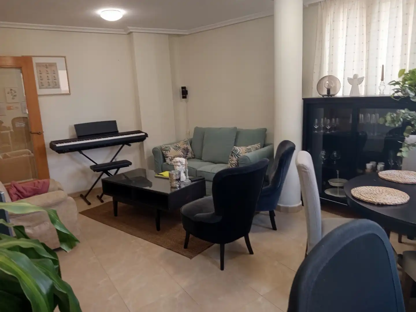 Wohnzimmer von Maisonette zum Verkauf in Santa Pola mit Klimaanlage, Terrasse und Abstellraum