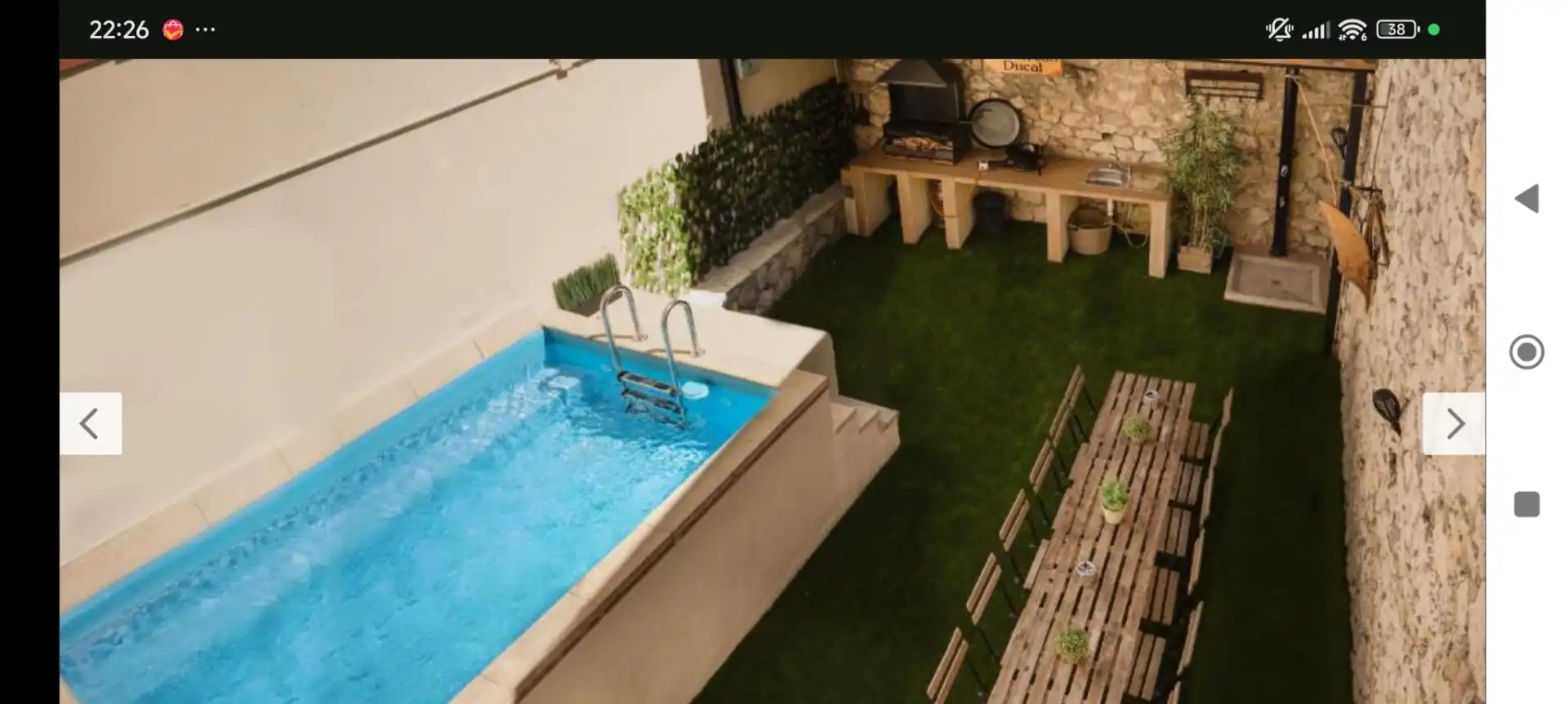 Swimming pool of Detached homes for sale in Pastrana  with Air Conditioner, Heating and Private garden