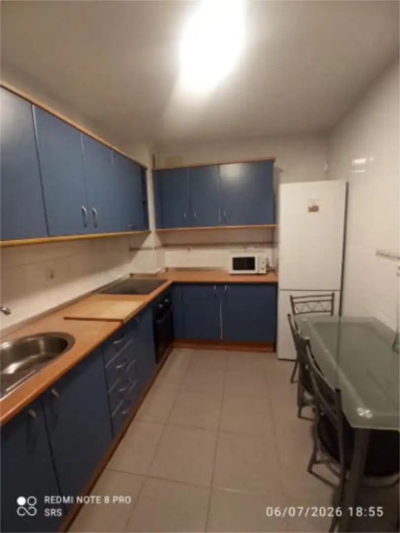 Cocina de Piso de alquiler en Málaga con Terraza