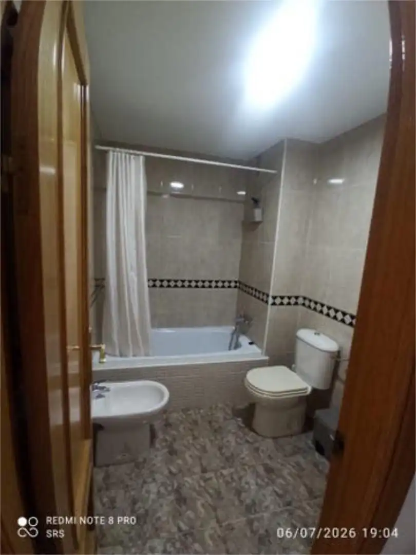 Baño de Piso de alquiler en Málaga con Terraza