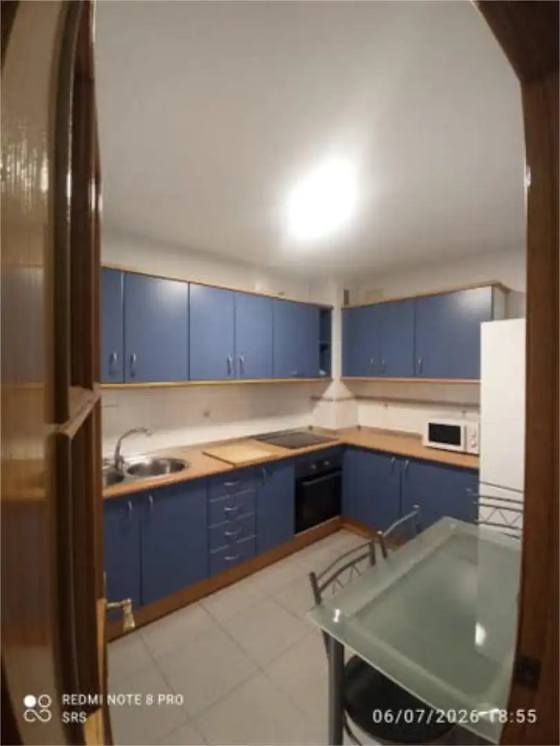 Cocina de Piso de alquiler en Málaga con Terraza