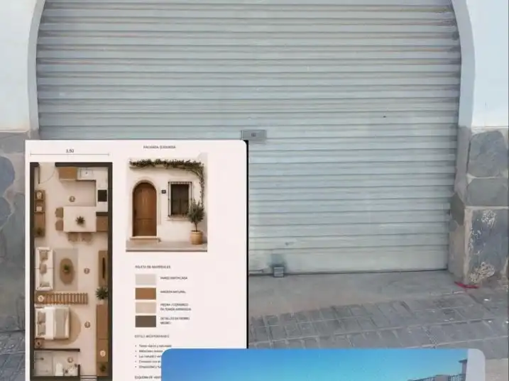 Vista exterior de Apartamento en venta en Níjar con Piscina