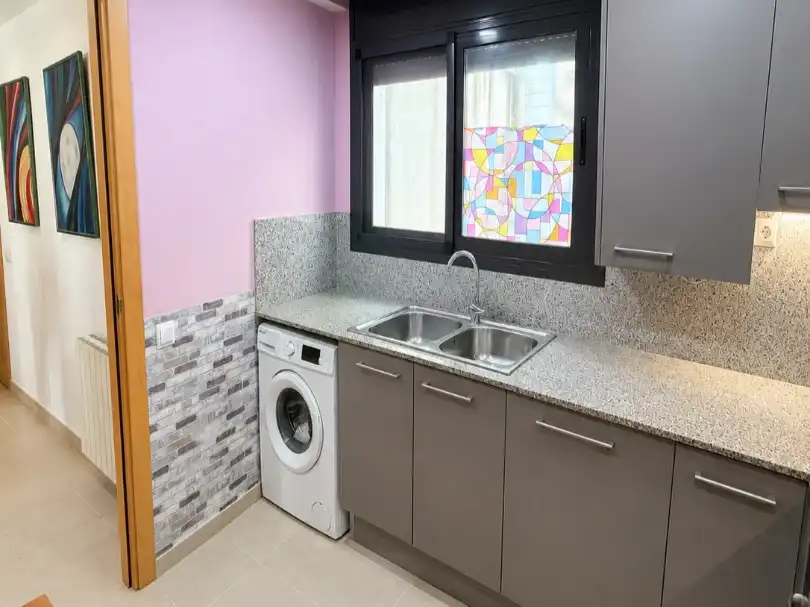 Pis en venda a Carrer de Covadonga, 265, Sabadell Cuina de Pis en venda en Sabadell amb Aire condicionat, Terrassa i Balcó