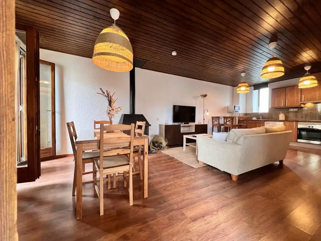 Apartments for rent in Avinguda França, 10, Puigcerdà Living room of Apartments for rent in Puigcerdà with Heating, Parquet flooring and Furnished
