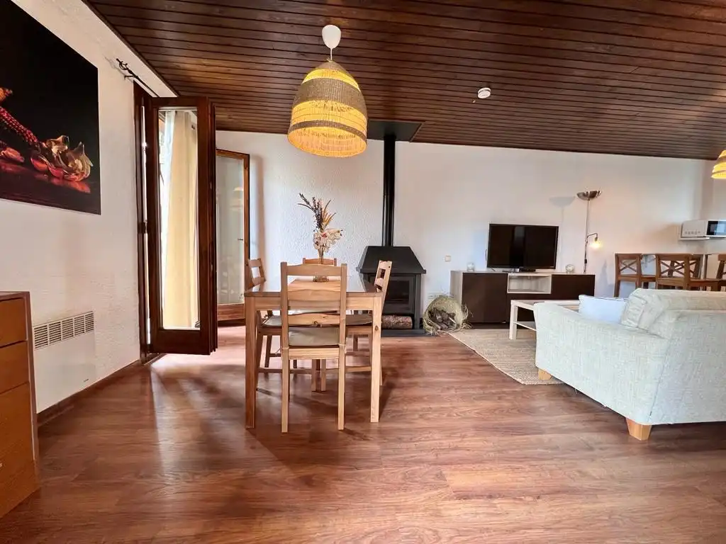 Apartments for rent in Avinguda França, 10, Puigcerdà Living room of Apartments for rent in Puigcerdà with Heating, Parquet flooring and Furnished