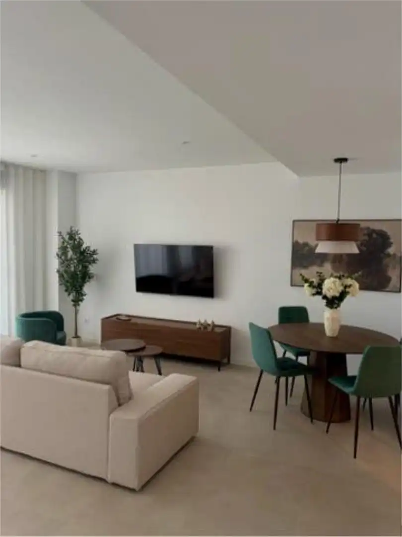 Apartament de lloguer a Centro Sala d'estar de Apartament de lloguer en Nerja amb Calefacció, Terrassa i Piscina