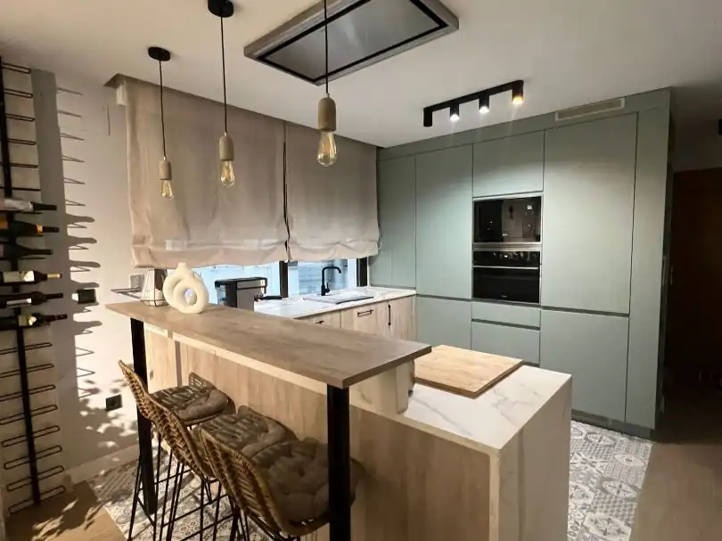 Kitchen of Flat for rent in Jerez de la Frontera  with Air Conditioner, Swimming Pool and Furnished