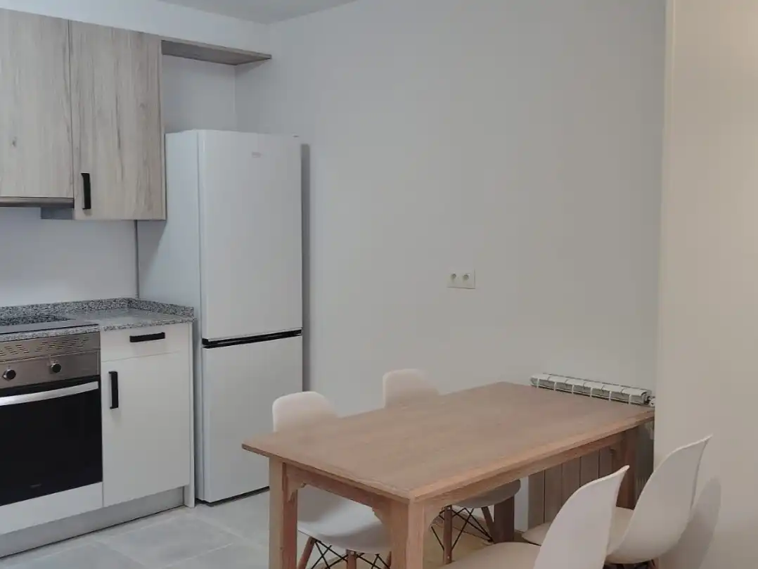 Kitchen of Flat for rent in Siero  with Heating, Parquet flooring and Storage room