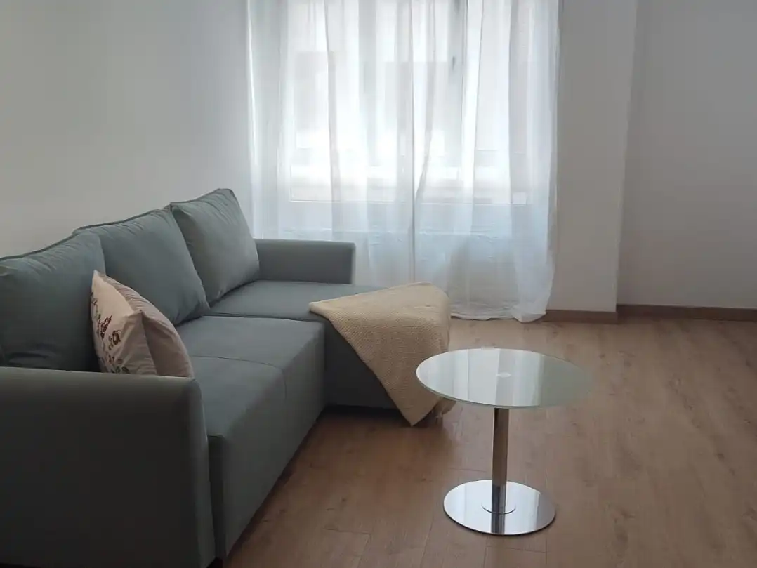 Living room of Flat for rent in Siero  with Heating, Parquet flooring and Storage room