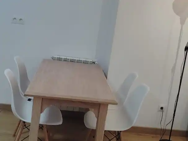 Dining room of Flat for rent in Siero  with Heating, Parquet flooring and Storage room
