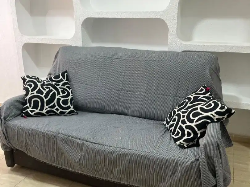 Wohnung zur Miete in Calle California, 14, Ciudad Jardín - Tagarete - El Zapillo Wohnzimmer von Wohnung zur Miete in Almería mit Klimaanlage und Möbliert