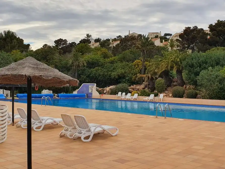 Apartments for rent in Calle del Aljibe, 3, La Manga Club Swimming pool of Apartments for rent in Cartagena with Air Conditioner, Parquet flooring and Terrace