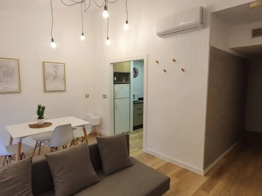 Apartments for rent in Calle del Aljibe, 3, La Manga Club Living room of Apartments for rent in Cartagena with Air Conditioner, Parquet flooring and Terrace