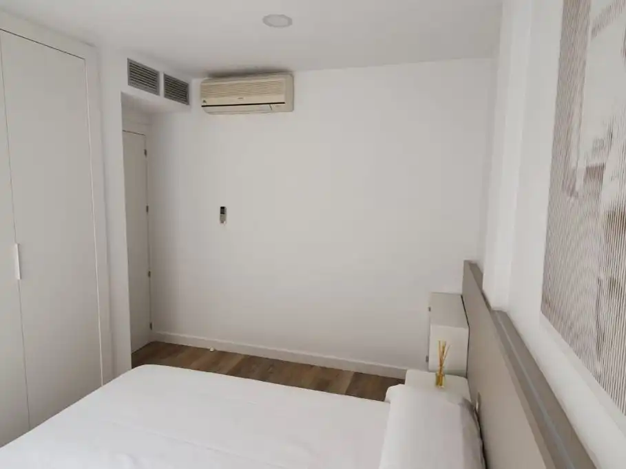 Apartments for rent in Calle del Aljibe, 3, La Manga Club Bedroom of Apartments for rent in Cartagena with Air Conditioner, Parquet flooring and Terrace