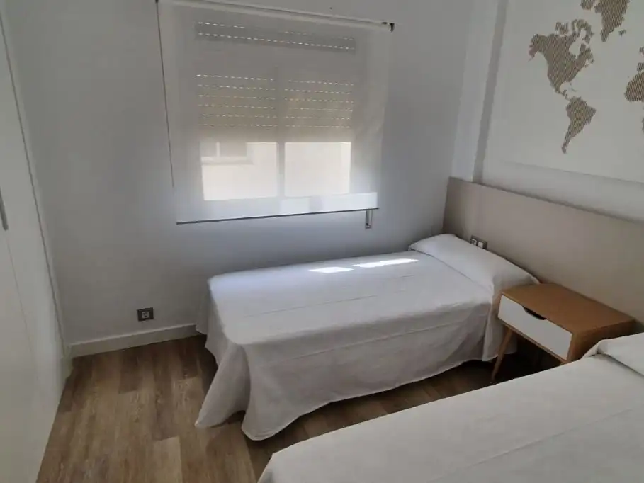 Apartments for rent in Calle del Aljibe, 3, La Manga Club Bedroom of Apartments for rent in Cartagena with Air Conditioner, Parquet flooring and Terrace