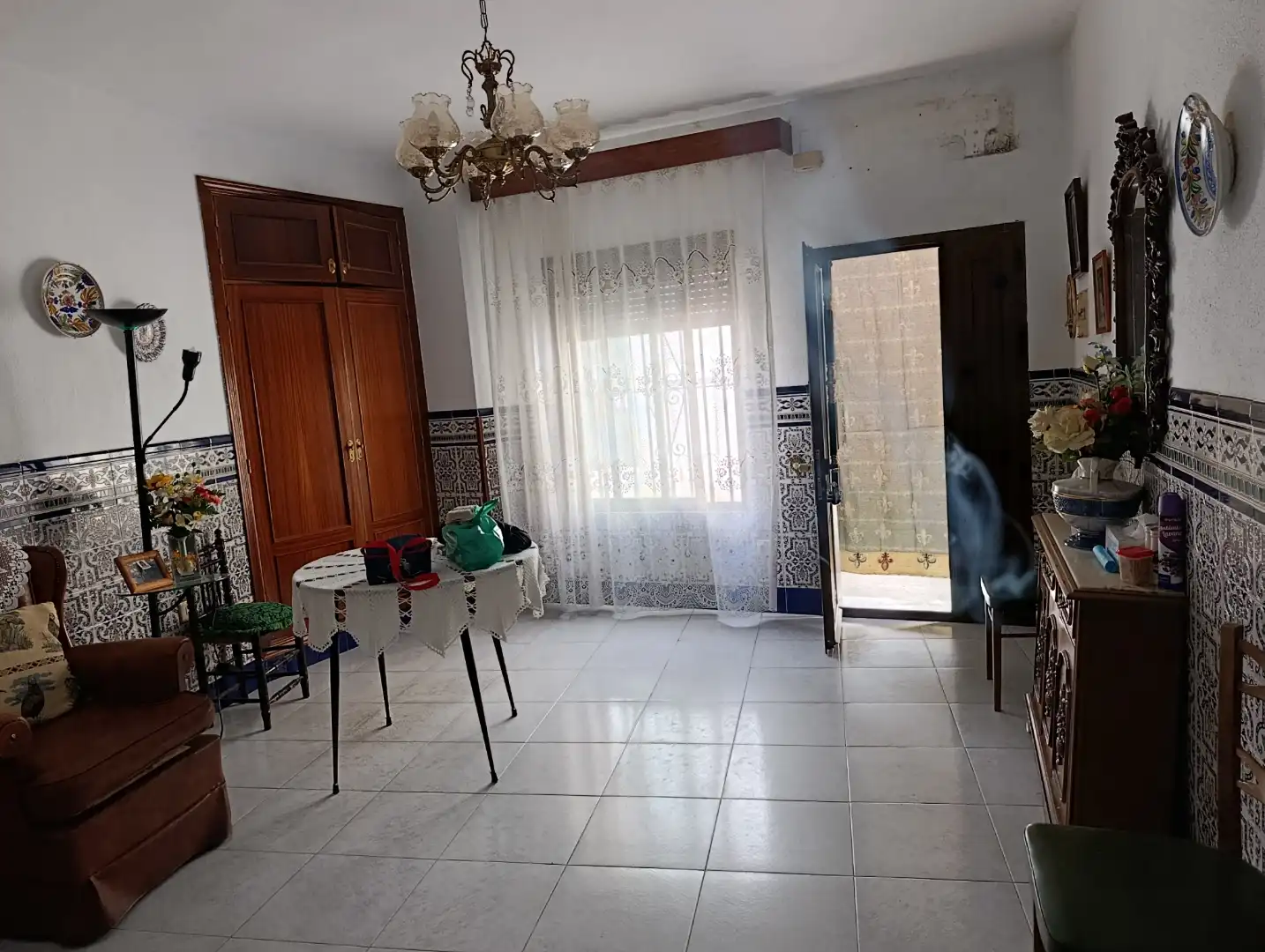 Detached homes for sale in Calle San Agustín, 14, Valdefuentes Living room of Detached homes for sale in Valdefuentes with Furnished, Microwave and Balcony