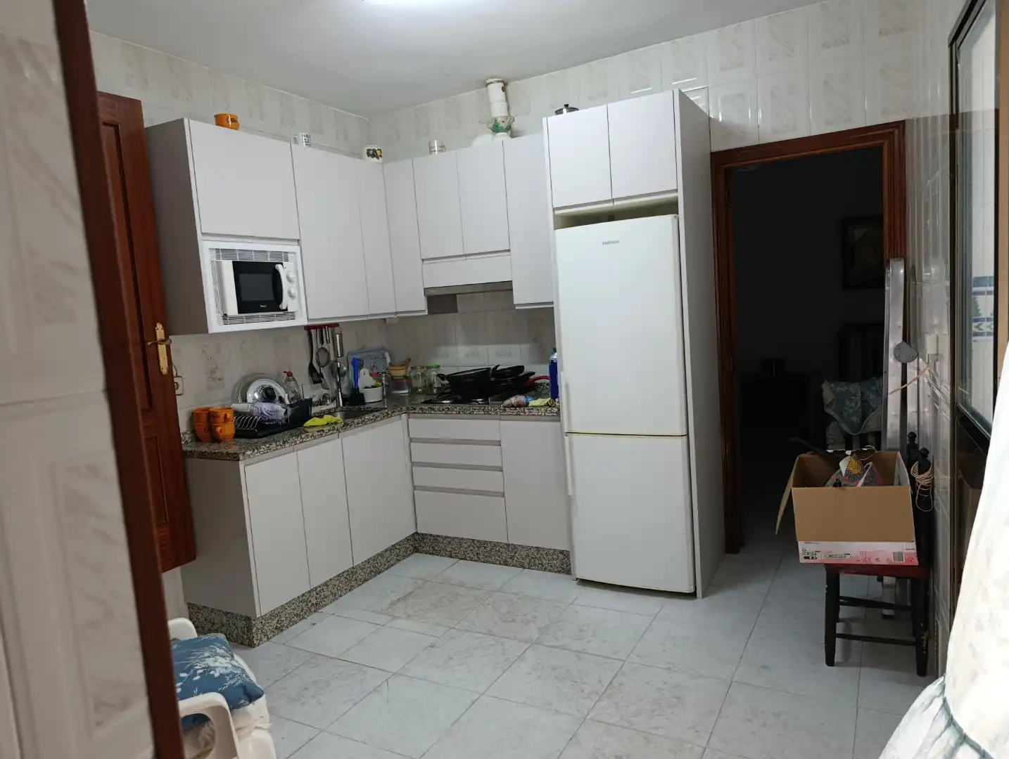 Detached homes for sale in Calle San Agustín, 14, Valdefuentes Kitchen of Detached homes for sale in Valdefuentes with Furnished, Microwave and Balcony