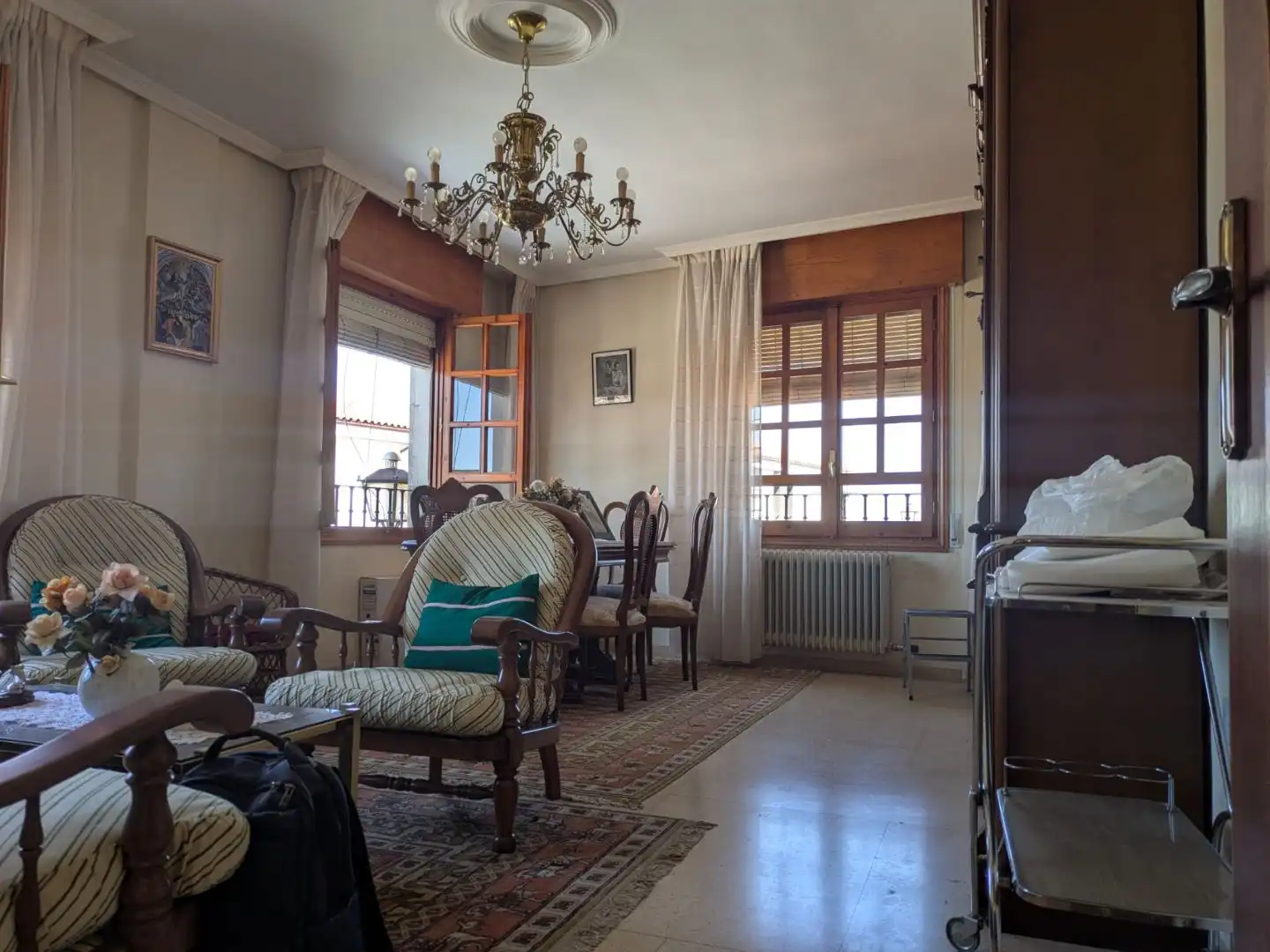 Flat for sale in Calle Palacio, 2, Villabrágima Dining room of Flat for sale in Villabrágima with Heating, Furnished and Balcony