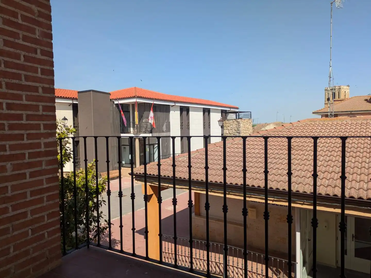 Flat for sale in Calle Palacio, 2, Villabrágima Terrace of Flat for sale in Villabrágima with Heating, Furnished and Balcony