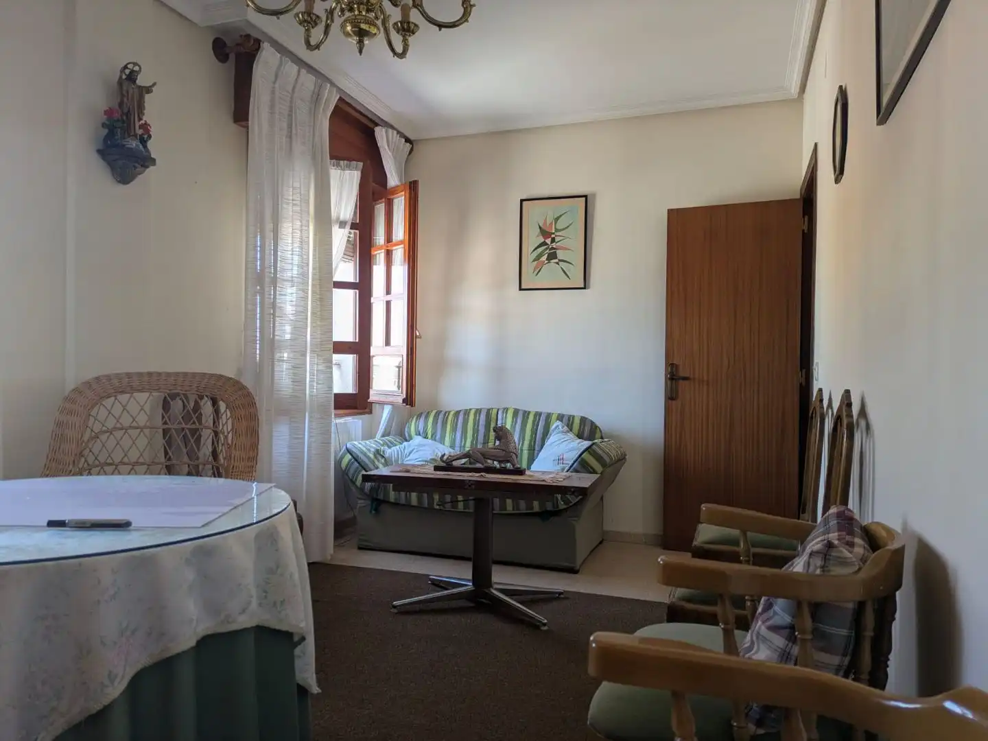 Flat for sale in Calle Palacio, 2, Villabrágima Living room of Flat for sale in Villabrágima with Heating, Furnished and Balcony