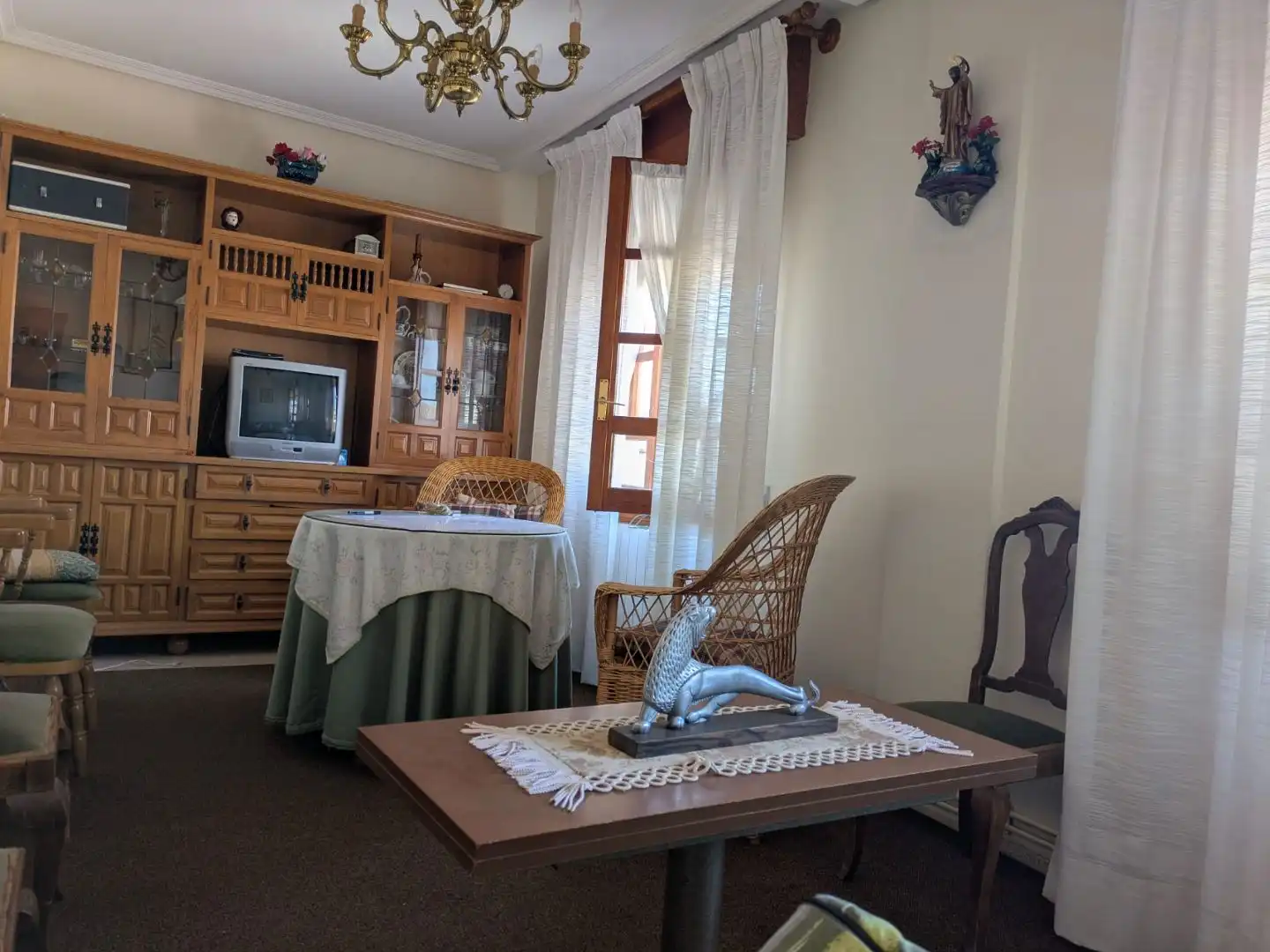 Flat for sale in Calle Palacio, 2, Villabrágima Living room of Flat for sale in Villabrágima with Heating, Furnished and Balcony