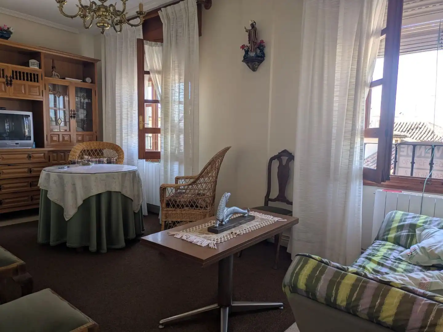 Flat for sale in Calle Palacio, 2, Villabrágima Dining room of Flat for sale in Villabrágima with Heating, Furnished and Balcony
