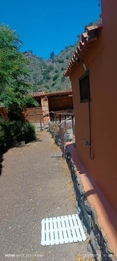 Apartamento de alquiler en Camino el Ancón, 39, San José de las Vegas - La Atalaya Vista exterior de Apartamento de alquiler en Santa Brígida con Jardín privado, Terraza y Amueblado