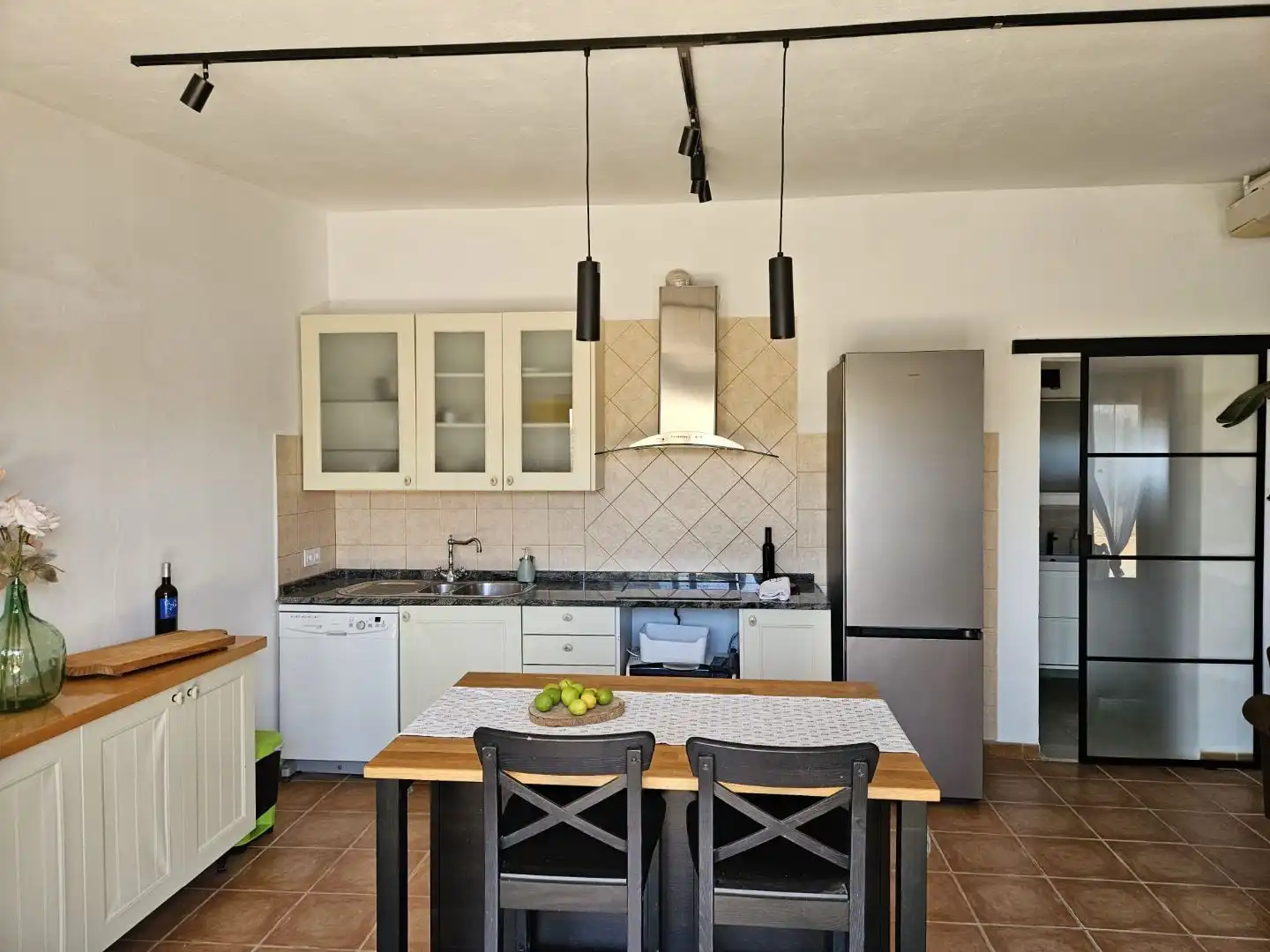 Finca rústica de alquiler en Calle la Cuesta, 31, Päjara pueblo Cocina de Finca rústica de alquiler en Pájara con Aire acondicionado, Calefacción y Terraza
