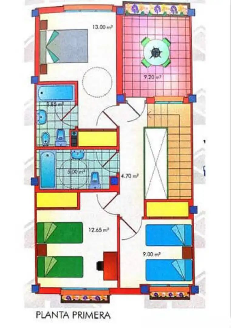 Casa adosada en venta en Cáceres con Calefacción, Jardín privado y Terraza