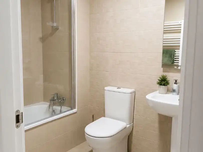 Flat for sale in Avenida España, Alovera Bathroom of Flat for sale in Alovera with Air Conditioner, Heating and Storage room