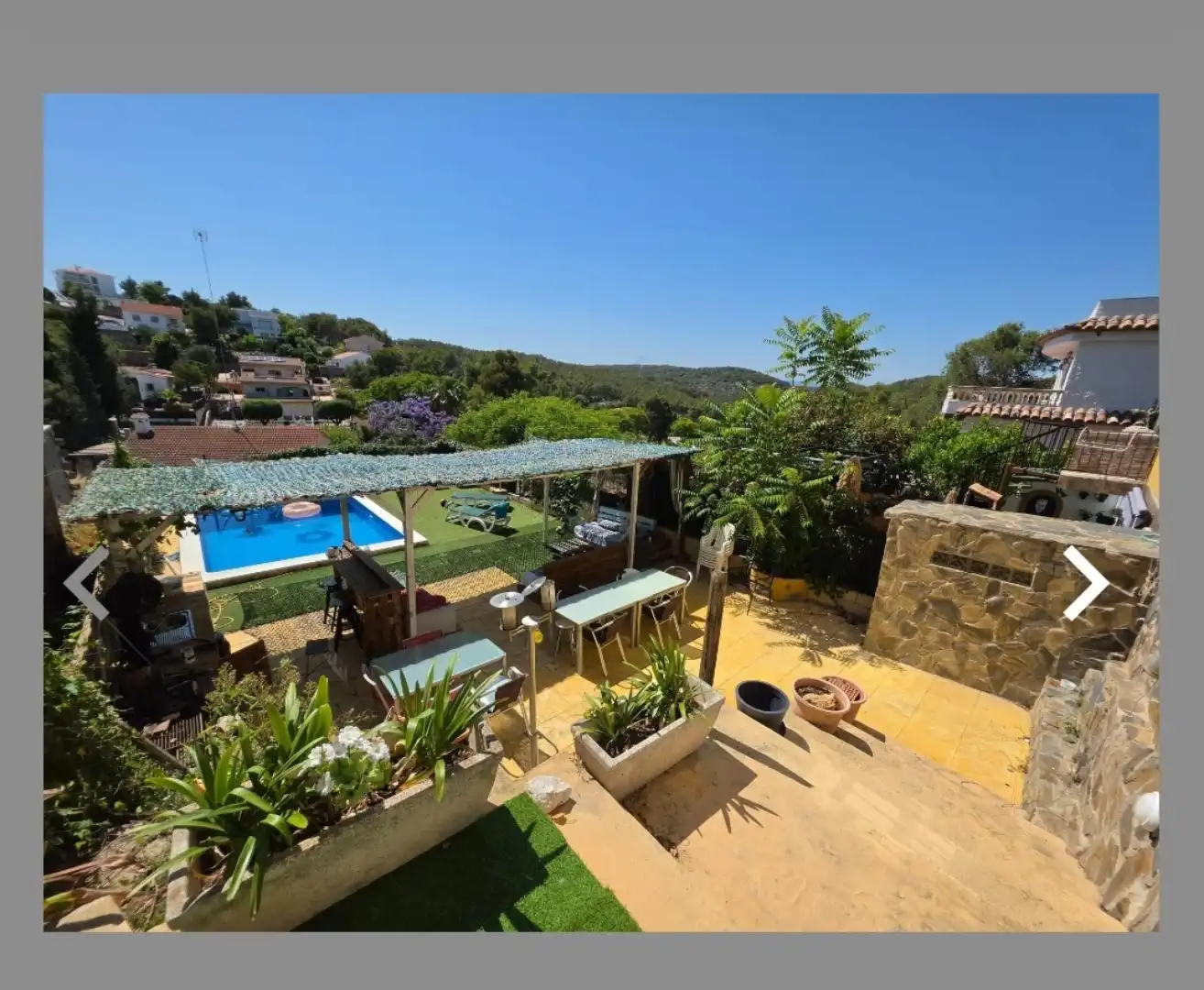 Terraza de Casa adosada en venta en Sant Pere de Ribes con Aire acondicionado, Calefacción y Jardín privado