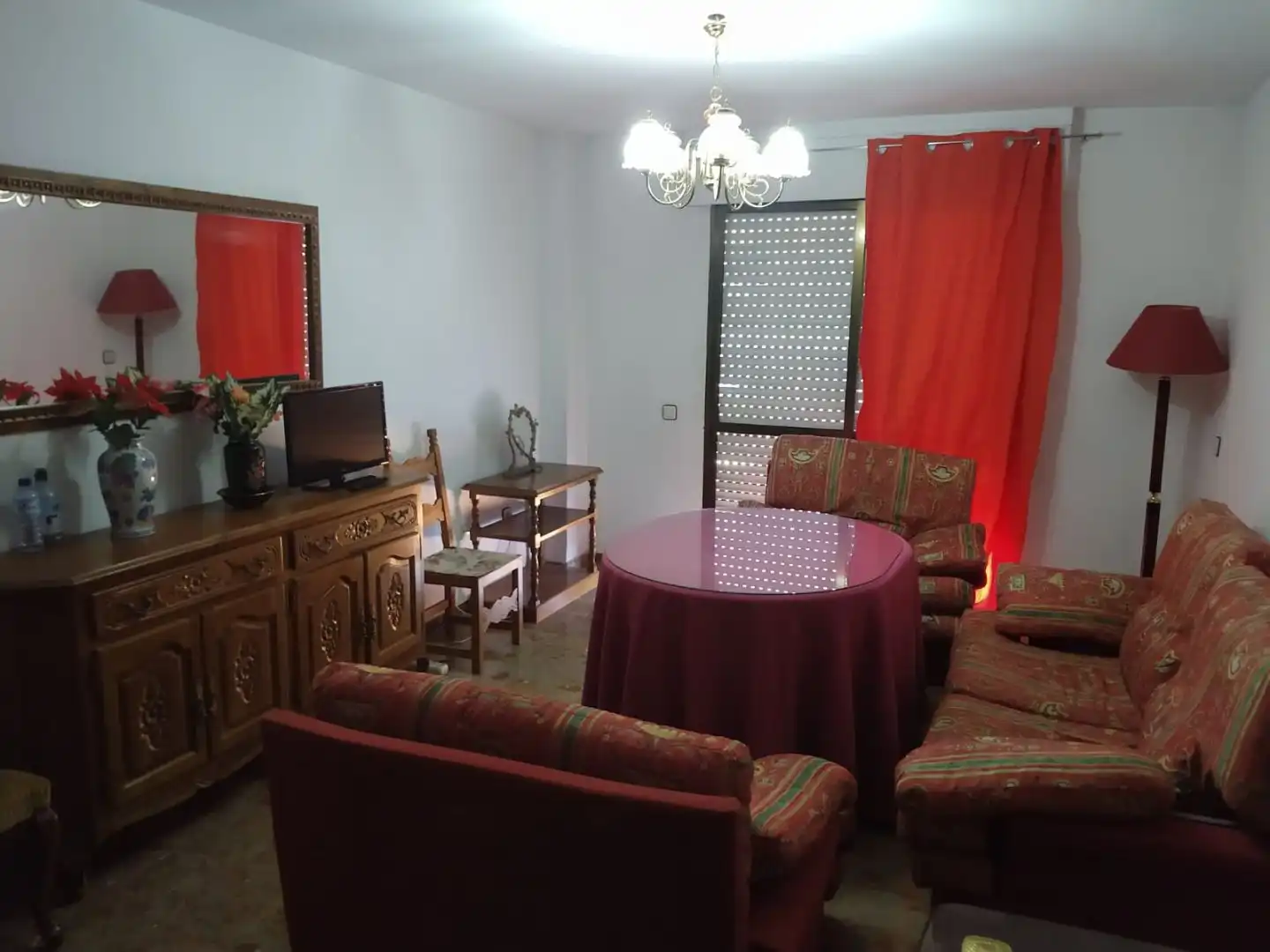 Flat for rent in Calle Ángel Quintanilla Ulla, 1, Valdepasillas - La Paz - Huerta Rosales Living room of Flat for rent in Badajoz with Terrace, Swimming Pool and Furnished