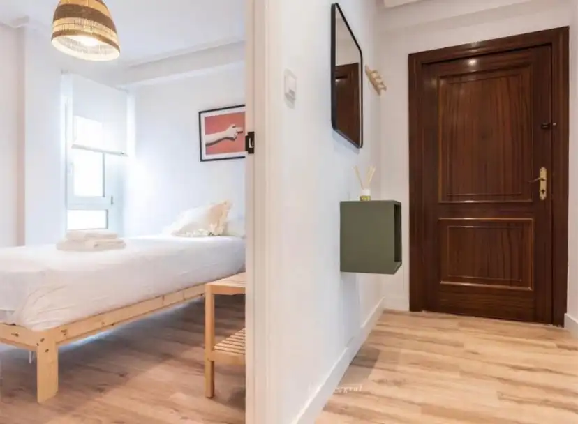 Flat for rent in Calle Vicente Jove, 25, El Natahoyo Bedroom of Flat for rent in Gijón with Heating, Furnished and Video intercom