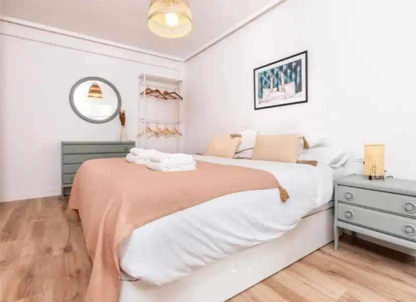 Flat for rent in Calle Vicente Jove, 25, El Natahoyo Bedroom of Flat for rent in Gijón with Heating, Furnished and Video intercom