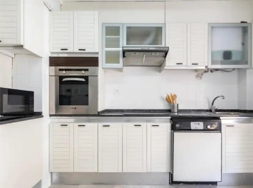 Flat for rent in Calle Vicente Jove, 25, El Natahoyo Kitchen of Flat for rent in Gijón with Heating, Furnished and Video intercom
