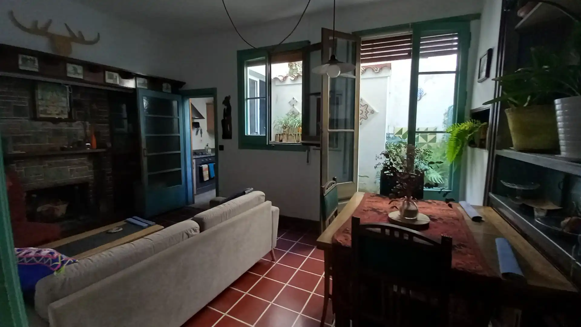 Room in Carrer d'en Roig, 5, Centre Living room of Country homes for share in Vilassar de Mar with Heating, Furnished and Balcony