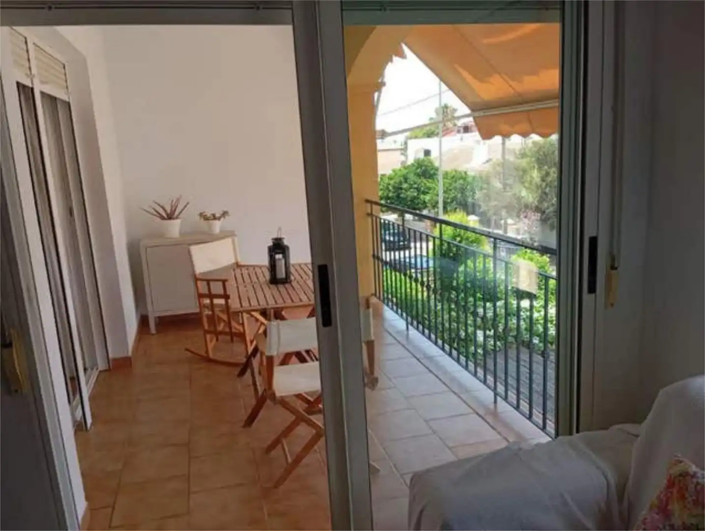 Apartamento de alquiler en Calabardina Terraza de Apartamento de alquiler en Águilas con Piscina y Amueblado