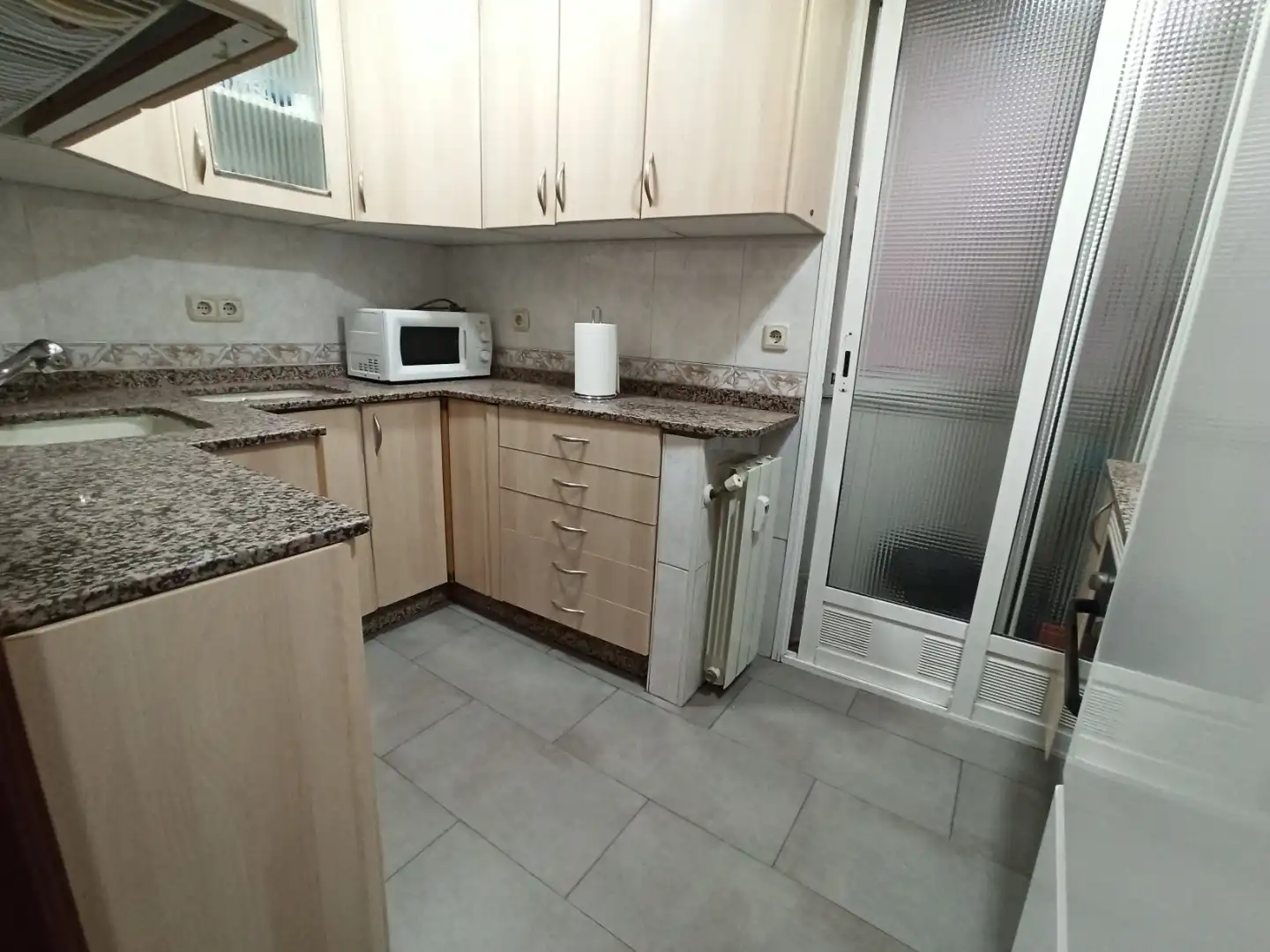 Piso de alquiler en Calle Rosario, 100, Ensanche - Franciscanos Cocina de Piso de alquiler en Albacete con Aire acondicionado, Calefacción y Amueblado