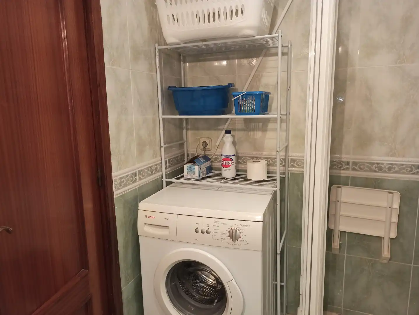 Piso de alquiler en Calle Rosario, 100, Ensanche - Franciscanos Baño de Piso de alquiler en Albacete con Aire acondicionado, Calefacción y Amueblado