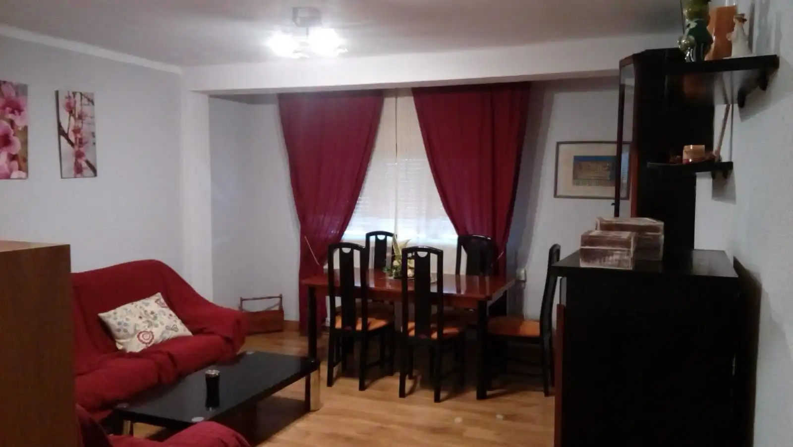 Esszimmer von Wohnung zum Verkauf in Maella mit Heizung, Parkett und Möbliert