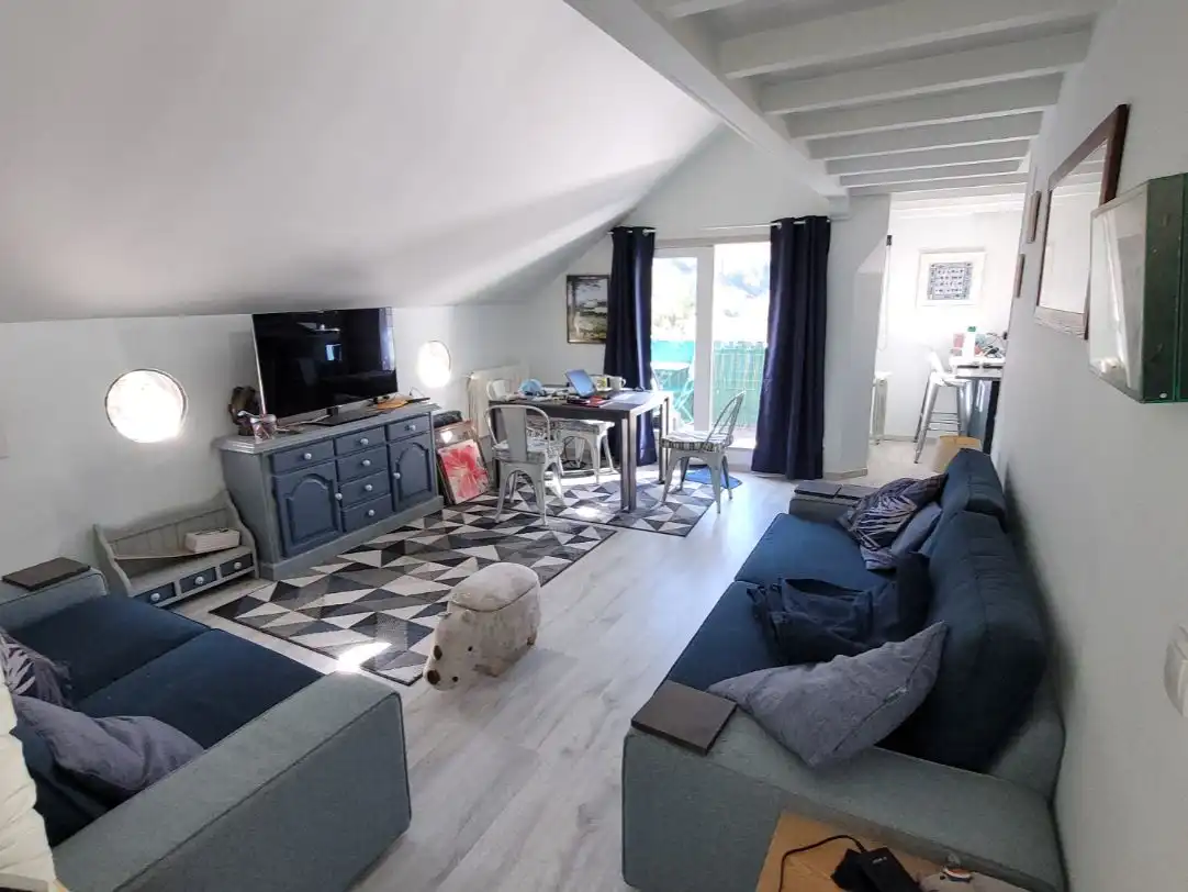 Piso en venta en Avenguda deth Pas d'Arró, 53, Vielha Sala de estar de Piso en venta en Vielha e Mijaran con Calefacción, Jardín privado y Terraza