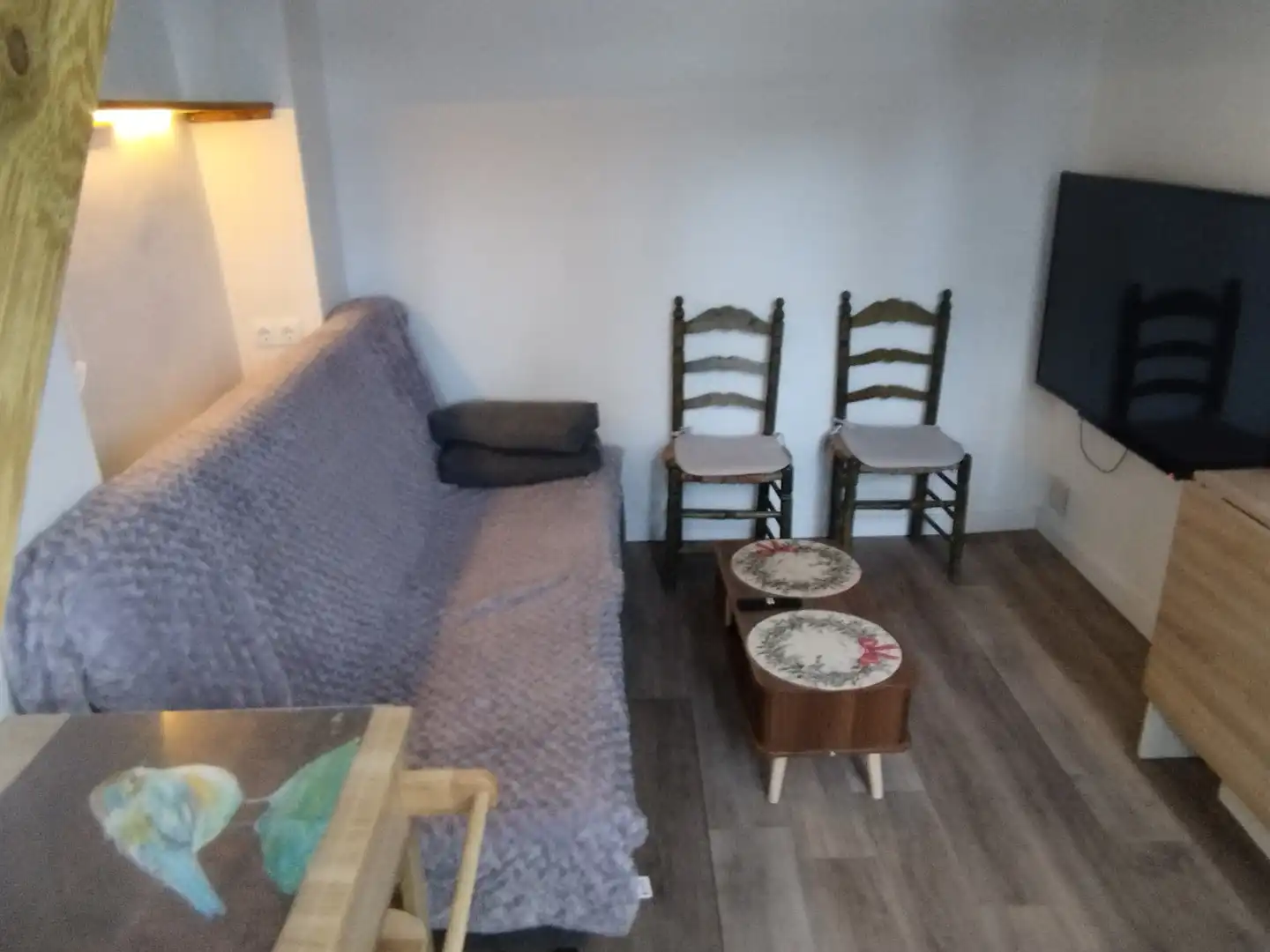 Living room of Apartments for rent in Los Barrios  with Furnished, TV and Community pool