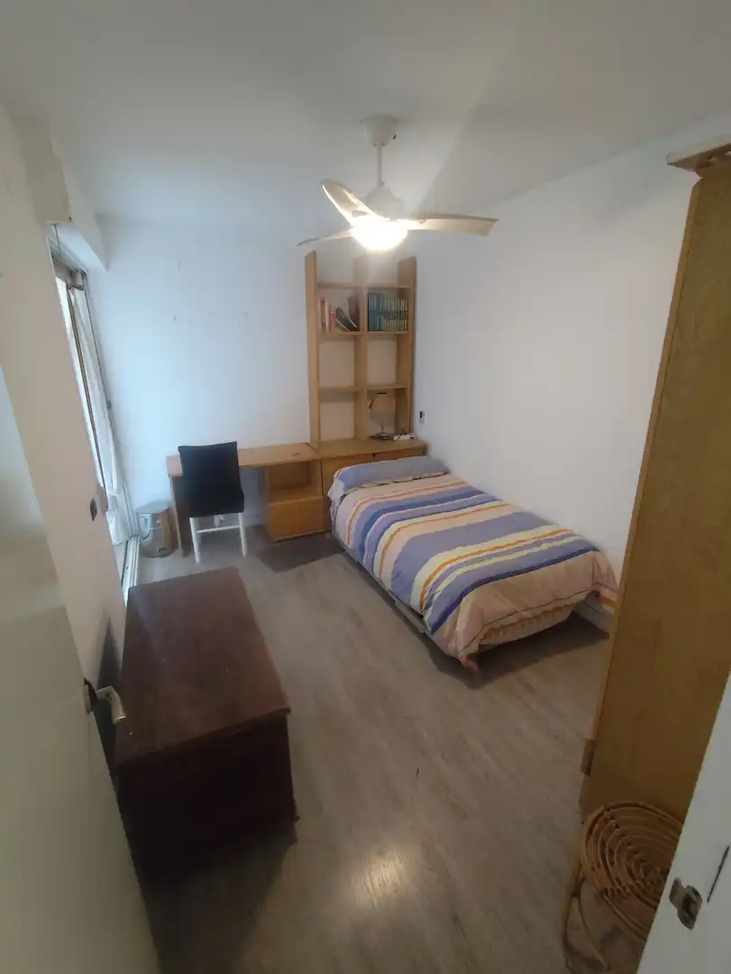 Flat for rent in Carrer de Méndez Núñez, 21, Hospital - Plaza del Real Bedroom of Flat for rent in Castellón de la Plana / Castelló de la Plana with Air Conditioner, Heating and Parquet flooring