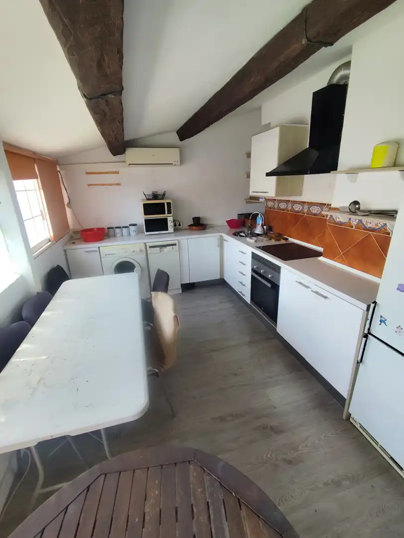 Flat for rent in Carrer de Méndez Núñez, 21, Hospital - Plaza del Real Kitchen of Flat for rent in Castellón de la Plana / Castelló de la Plana with Air Conditioner, Heating and Parquet flooring