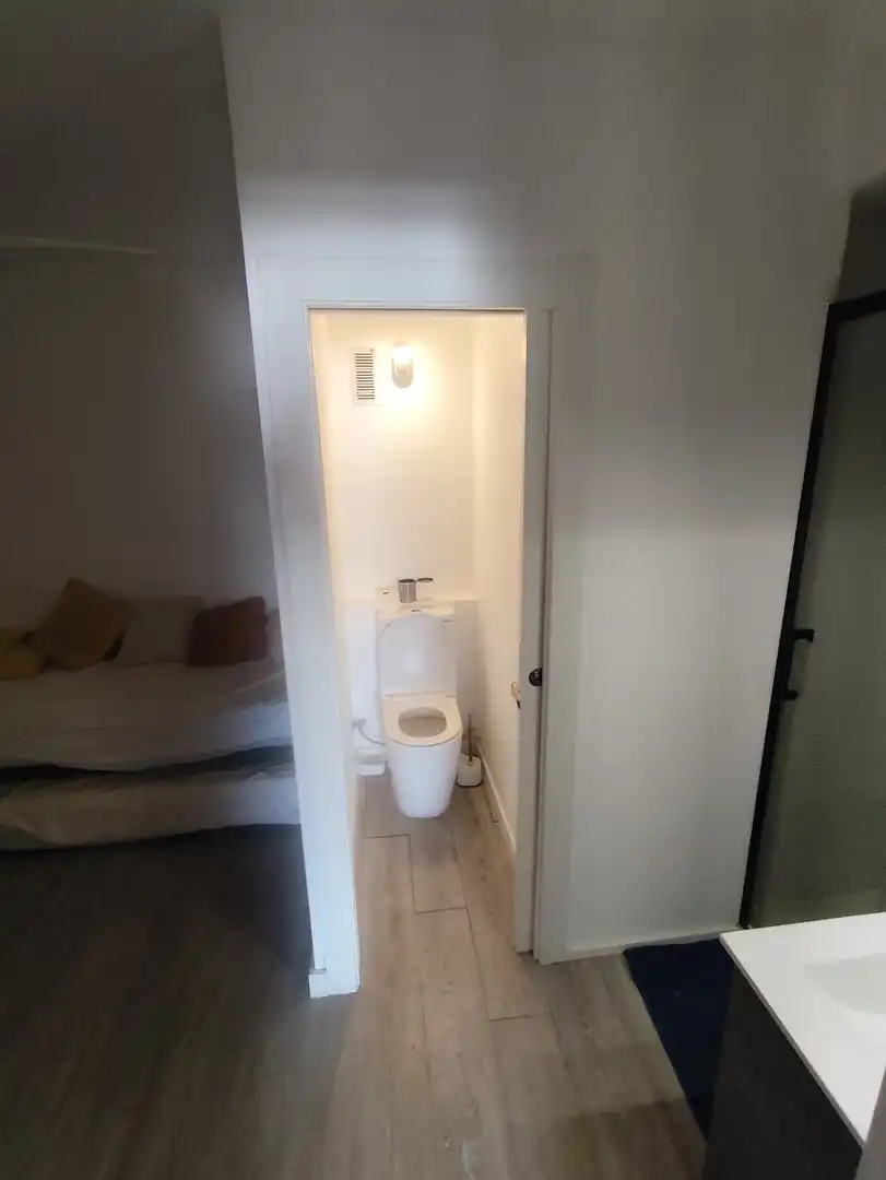 Flat for rent in Carrer de Méndez Núñez, 21, Hospital - Plaza del Real Bathroom of Flat for rent in Castellón de la Plana / Castelló de la Plana with Air Conditioner, Heating and Parquet flooring