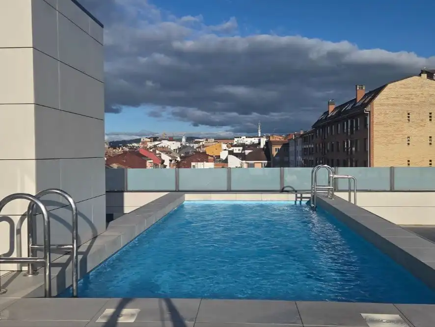 Flat for sale in Calle Alejandro Casona, 10, Argañosa Swimming pool of Flat for sale in Oviedo with Swimming Pool