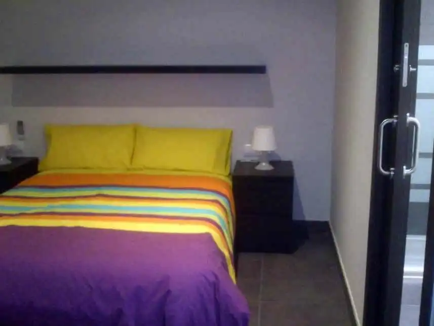 Flat for rent in Carrer de Sant Miquel, 10, Centre Bedroom of Flat for rent in Badalona with Air Conditioner and Balcony
