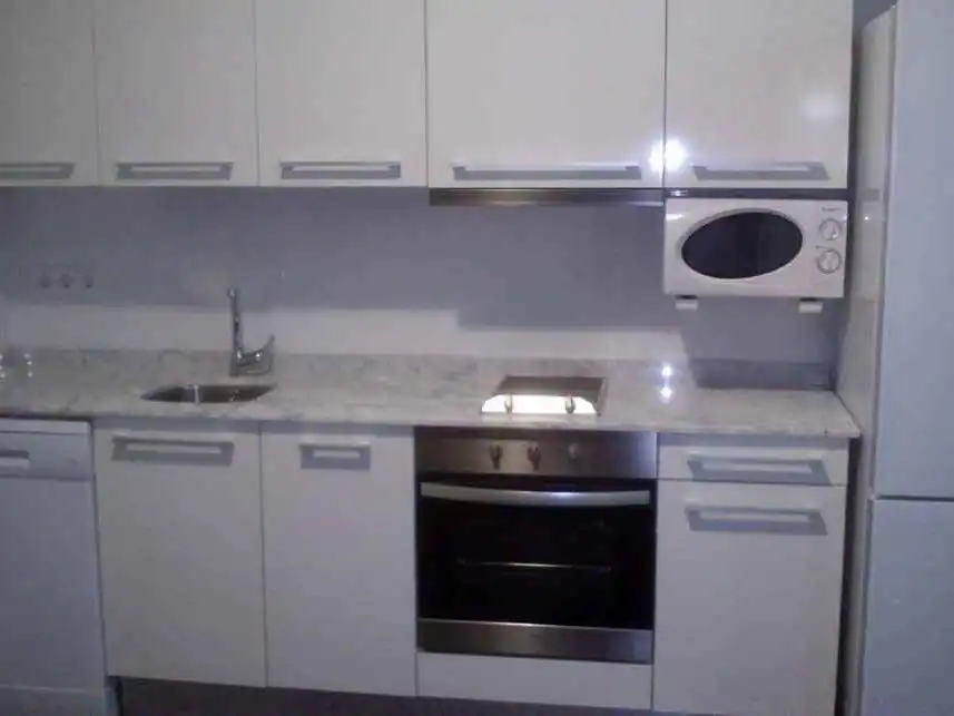 Flat for rent in Carrer de Sant Miquel, 10, Centre Kitchen of Flat for rent in Badalona with Air Conditioner and Balcony