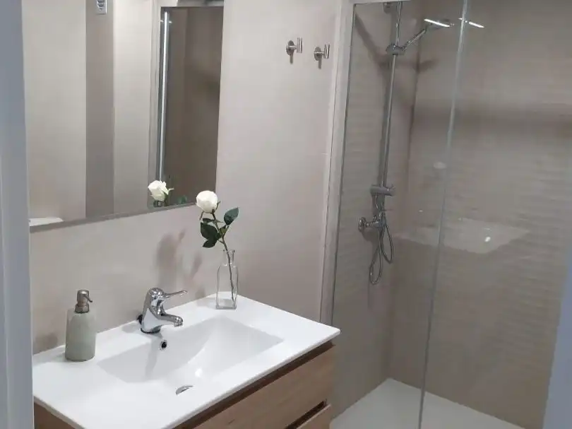 Apartamento de alquiler en Avenida del Arroyo de los Ángeles, 9, La Trinidad Baño de Apartamento de alquiler en Málaga con Aire acondicionado, Calefacción y Amueblado