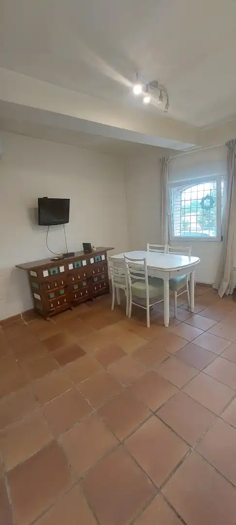 Dining room of Ground floor for rent in Peralejos  with Air Conditioner, Furnished and Oven